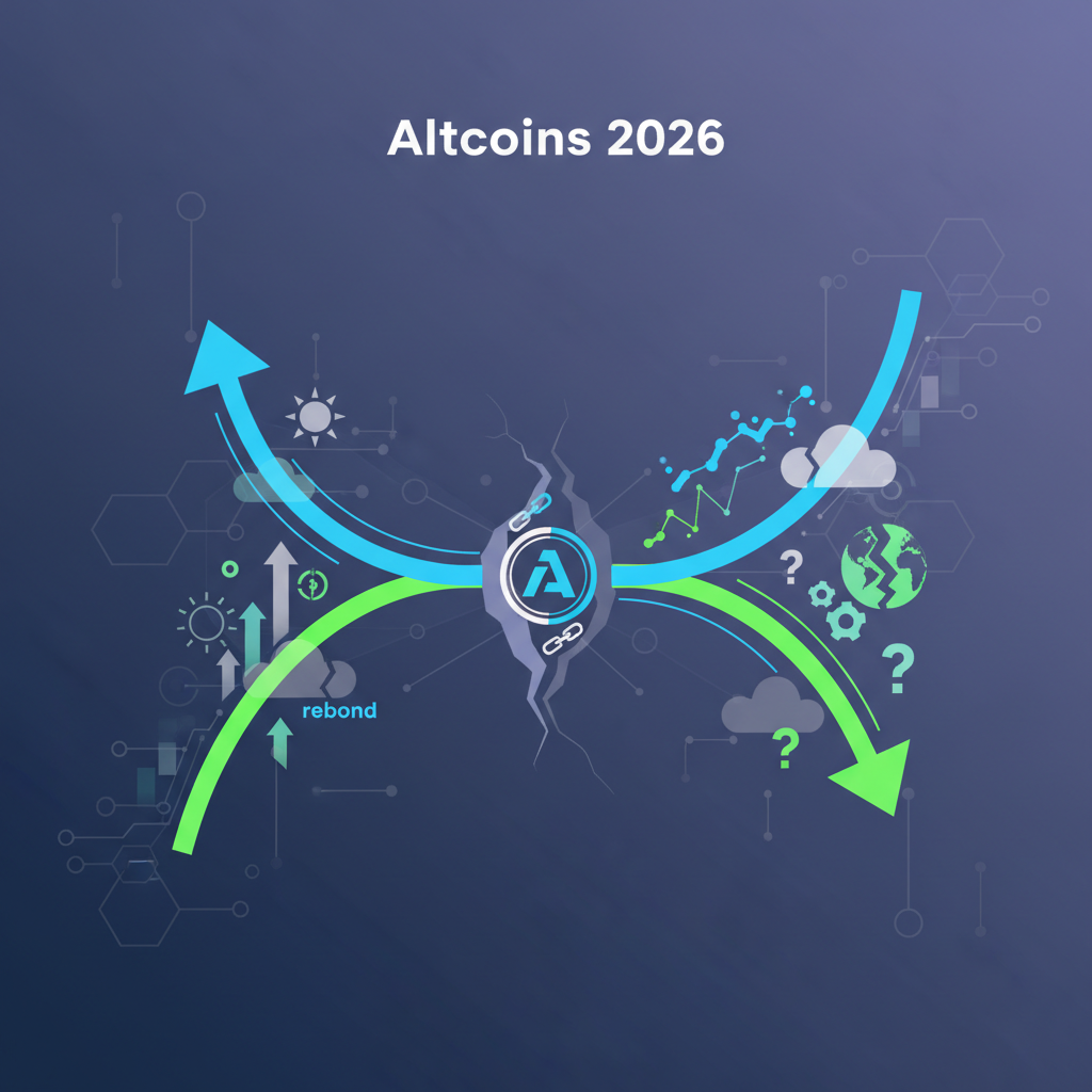 Illustration: Altcoins 2026 : Le grand écart des prévisions, entre rebond et incertitudes macro - Crypto & Blockchain