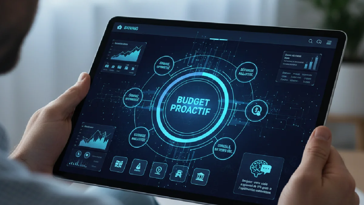 Illustration: Applications bancaires 2026 : gestion de budget proactive et IA - Finance & Investissement