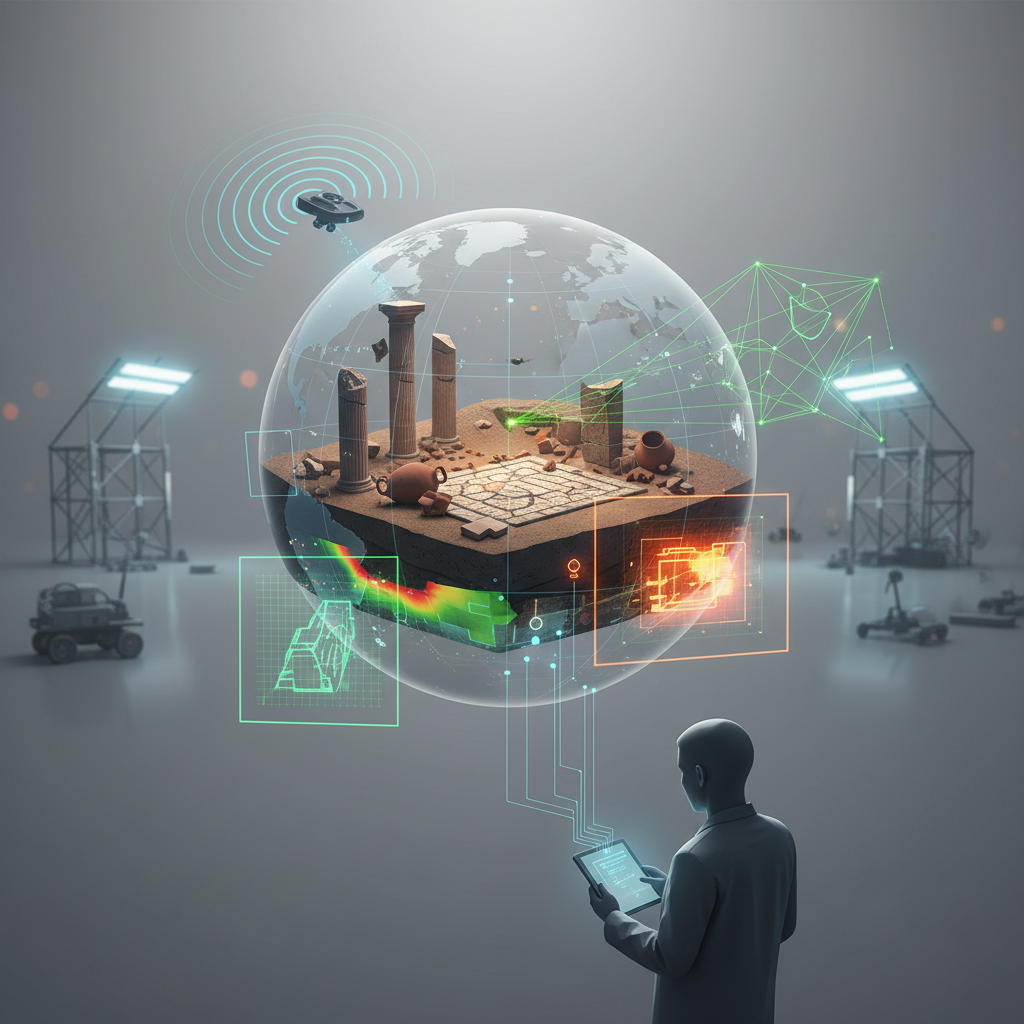 Illustration: Archéométrie 202ètre 2025 : technologies non-destructives et fouilles - Science & Recherches