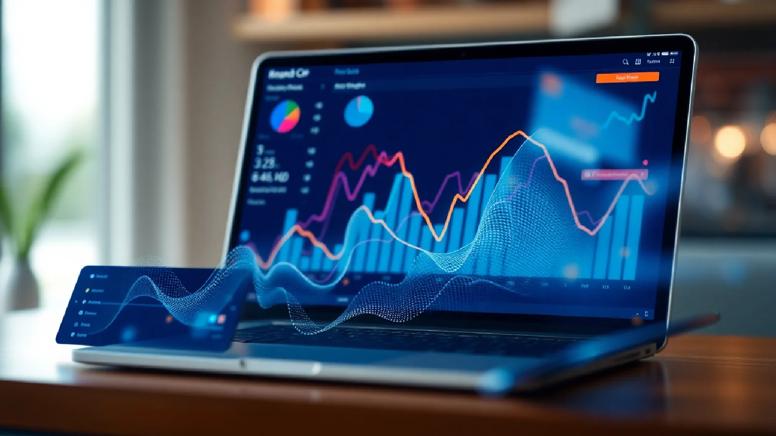 Analyse attribution multi-touch sur dashboard avec graphiques de parcours client et données de conversion