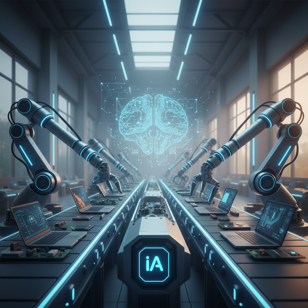 Illustration: Automatisation et IA : l'avenir du tri des DEEE en 2026 - IA / Intelligence Artificielle
