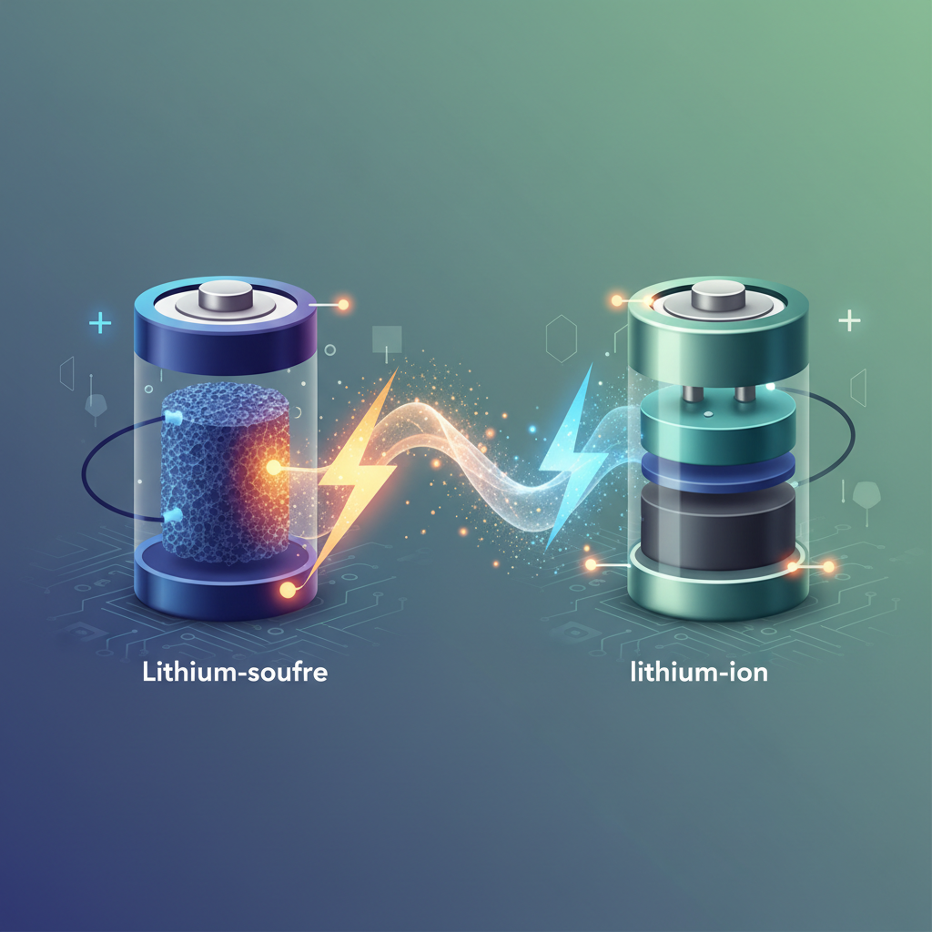 Illustration: Lithium-Sulfur vs. Lithium-Ion Batteries: An Energy Revolution - Energy & Environment