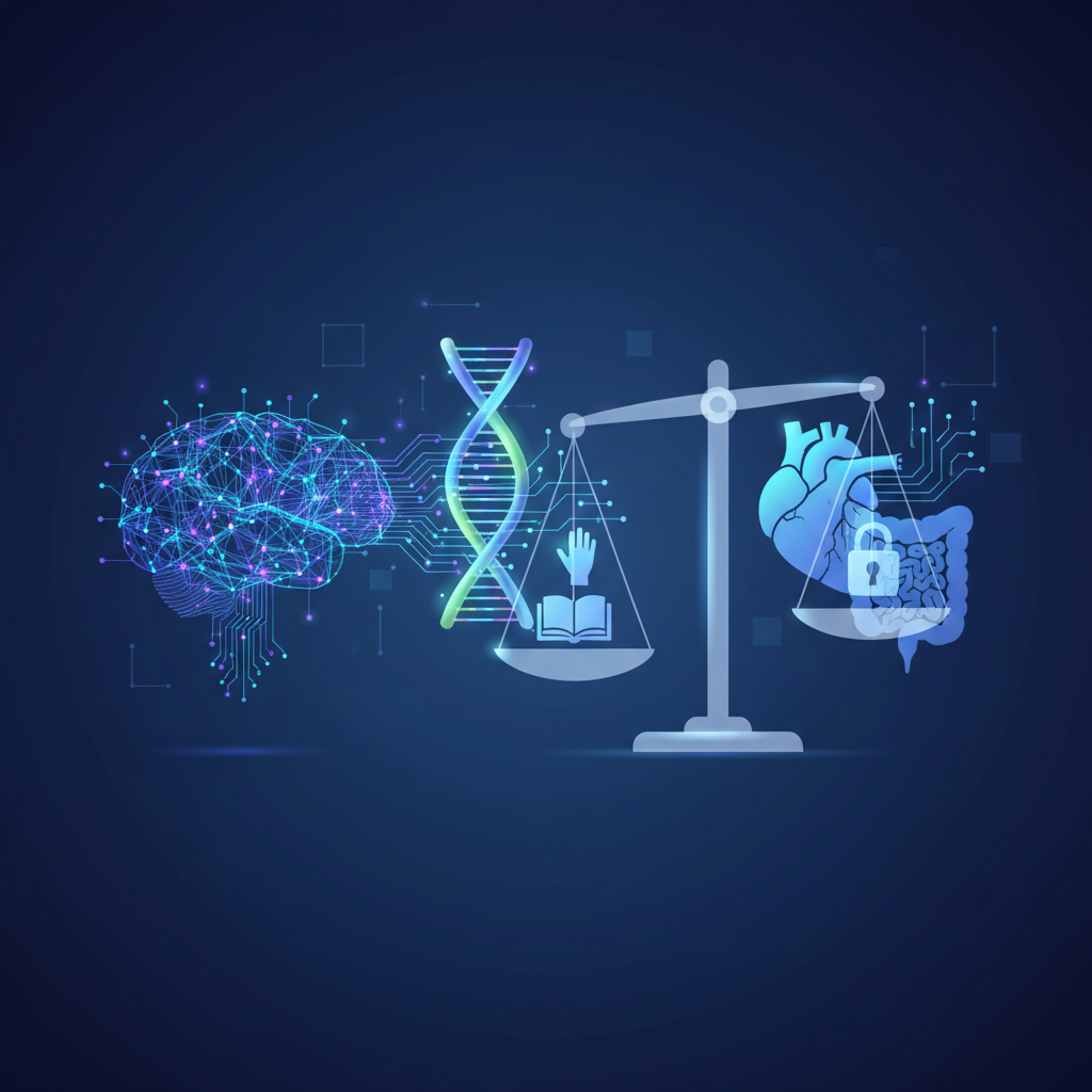 Illustration: AI and biomedicine: ethical stakes of the pharmaceutical revolution - AI / Artificial Intelligence