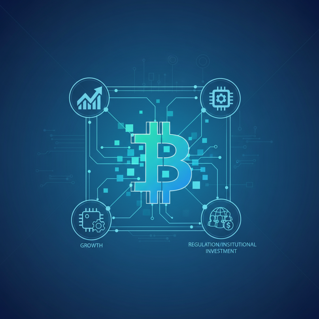 Illustration: Bitcoin en 2026 : Au-delà du Halving, les Vrais Moteurs de la Croissance - Crypto & Blockchain