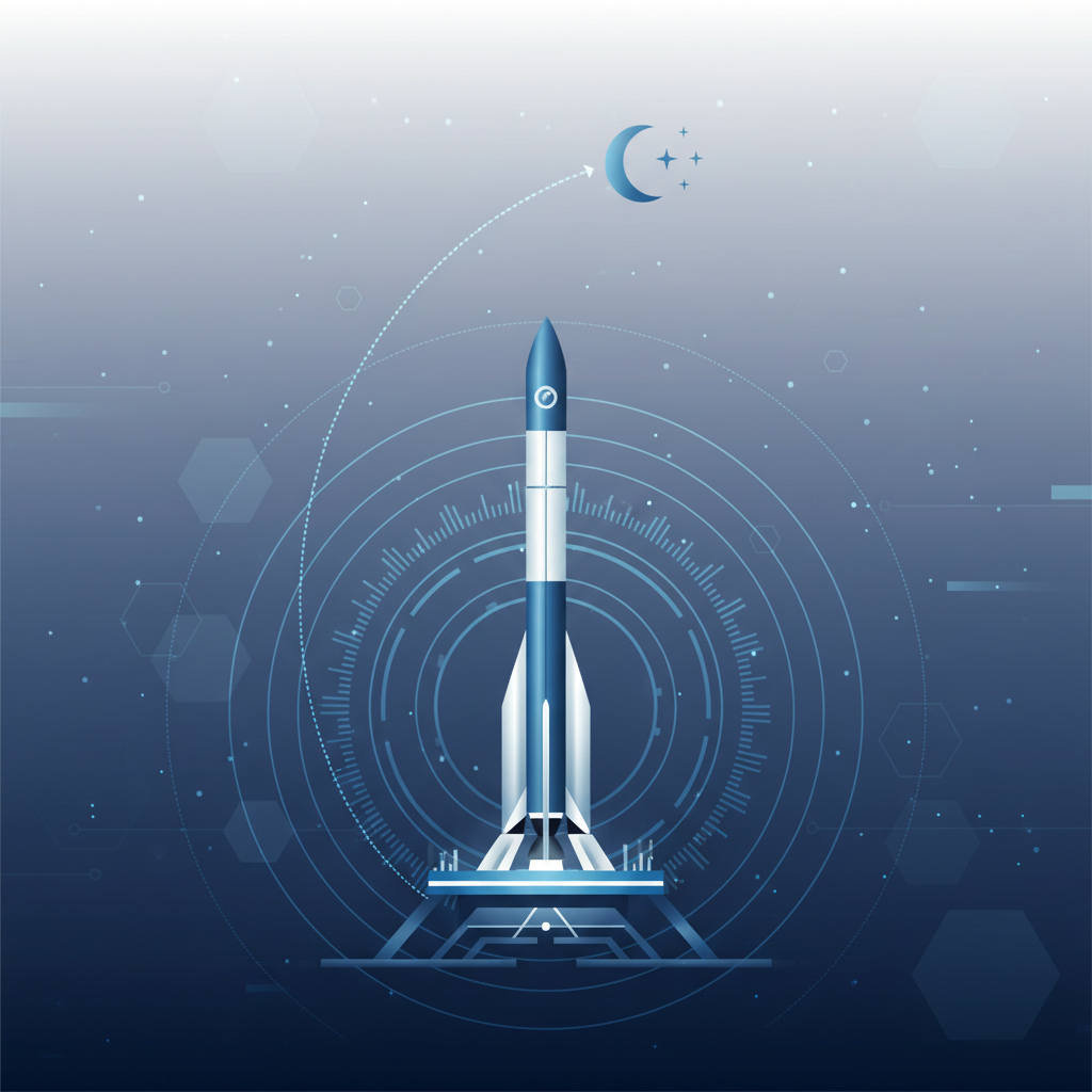 Illustration: Blue Origin vise le 19 avril pour le vol NG-3 de New Glenn - Espace & Astronomie