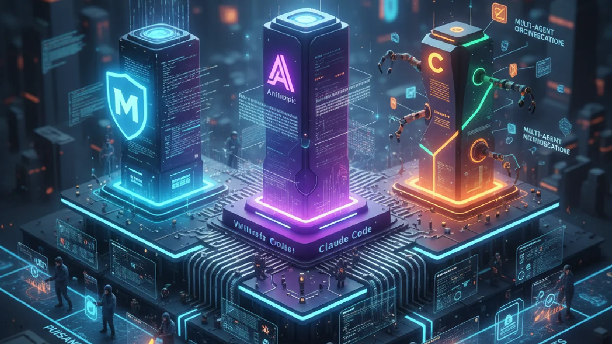 Illustration: Copilotes IA : Microsoft, Anthropic et Cursor au combat pour les développeurs - IA / Intelligence Artificielle