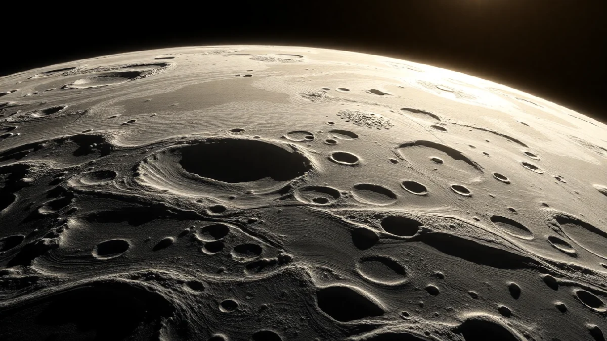 Illustration: Course au pôle Sud lunaire : enjeux stratégiques d'une conquête - Espace & Astronomie