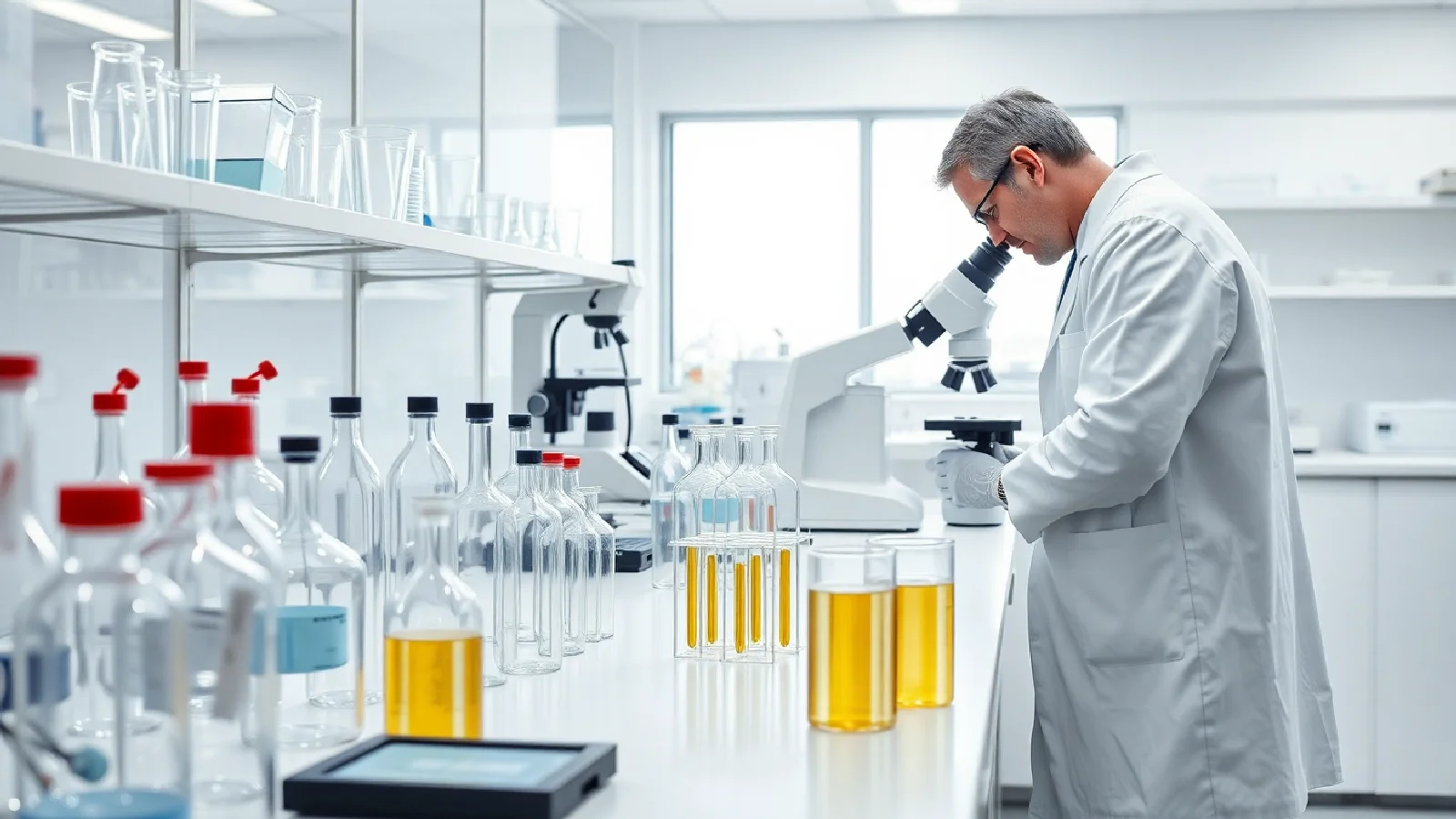 Image illustrating researchers in a laboratory, symbolizing scientific research and its discoveries.
