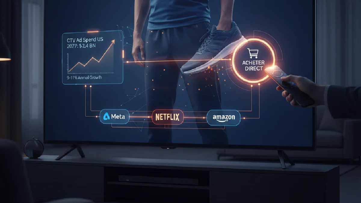 Illustration: CTV et plateformes : la révolution publicitaire de 2027 - Web & Marketing