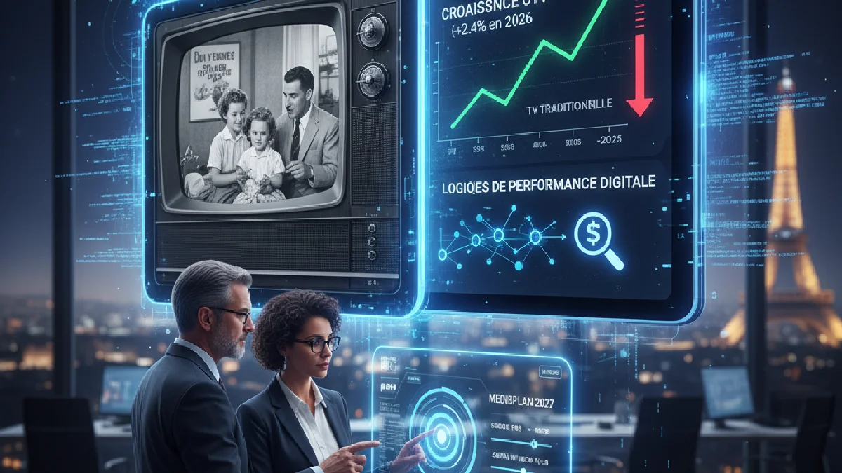 Illustration: CTV et plateformes : la révolution publicitaire de 2027 - Web & Marketing
