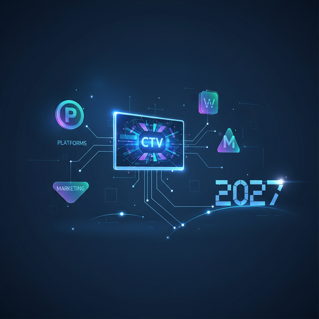 Illustration: CTV and Platforms: The Advertising Revolution of 2027 - Web & Marketing