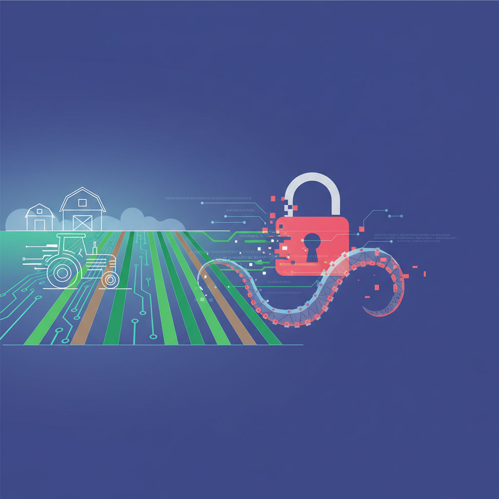 Illustration: Agricultural Cybersecurity: When Ransomware Threatens Food Supply - Technology