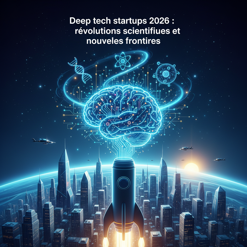 Illustration: Deep tech startups 2026 : révolutions scientifiques et nouvelles frontières - Business & Startups