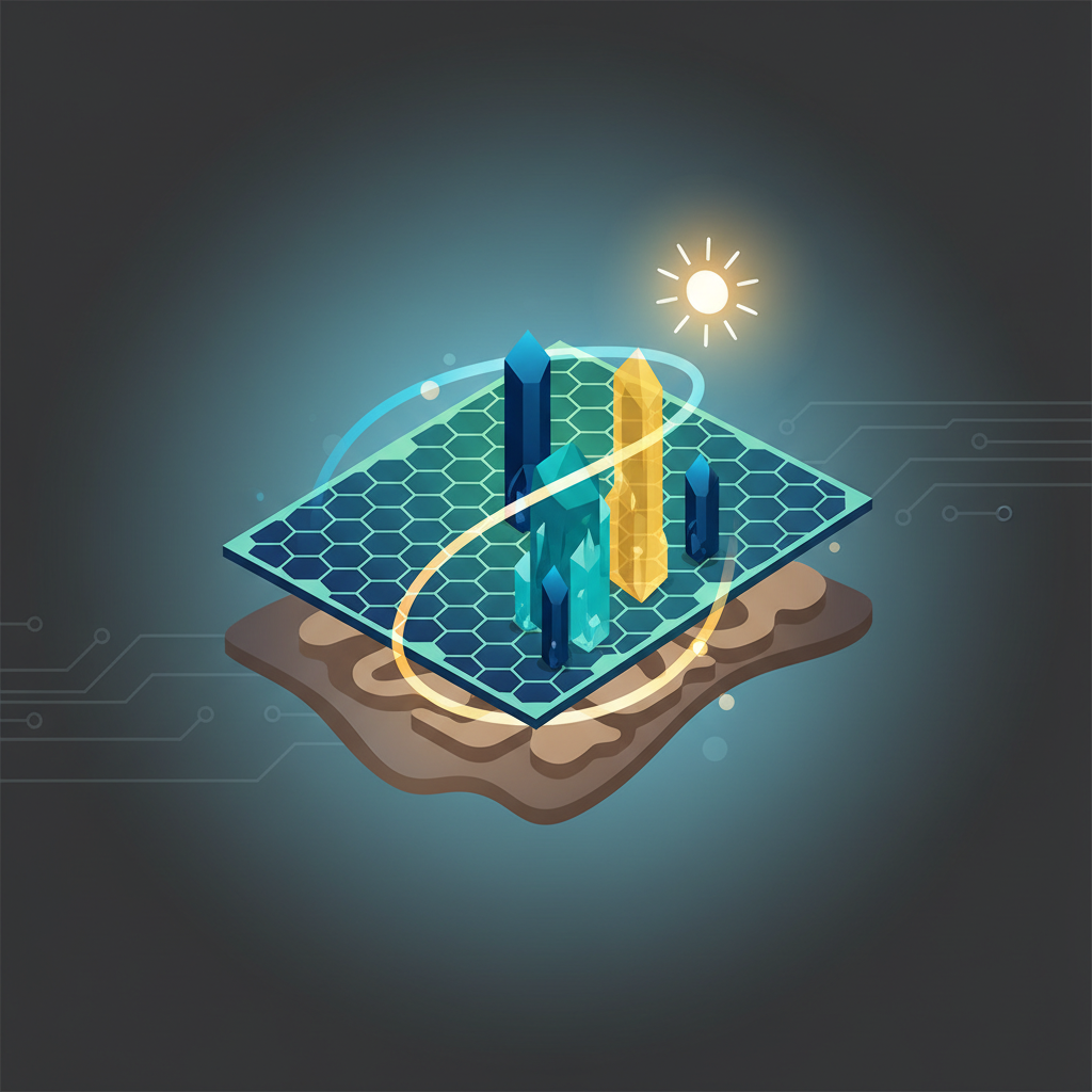 Illustration: Beyond Silicon: Perovskites and Tandem Cells - Energy & Environment