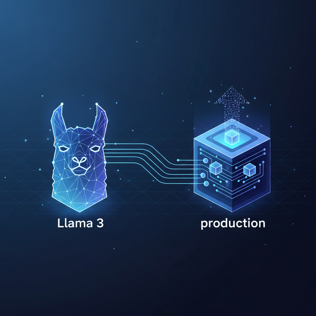 Illustration: Déployer Llama 3 en production : Guide pour développeurs - IA / Intelligence Artificielle