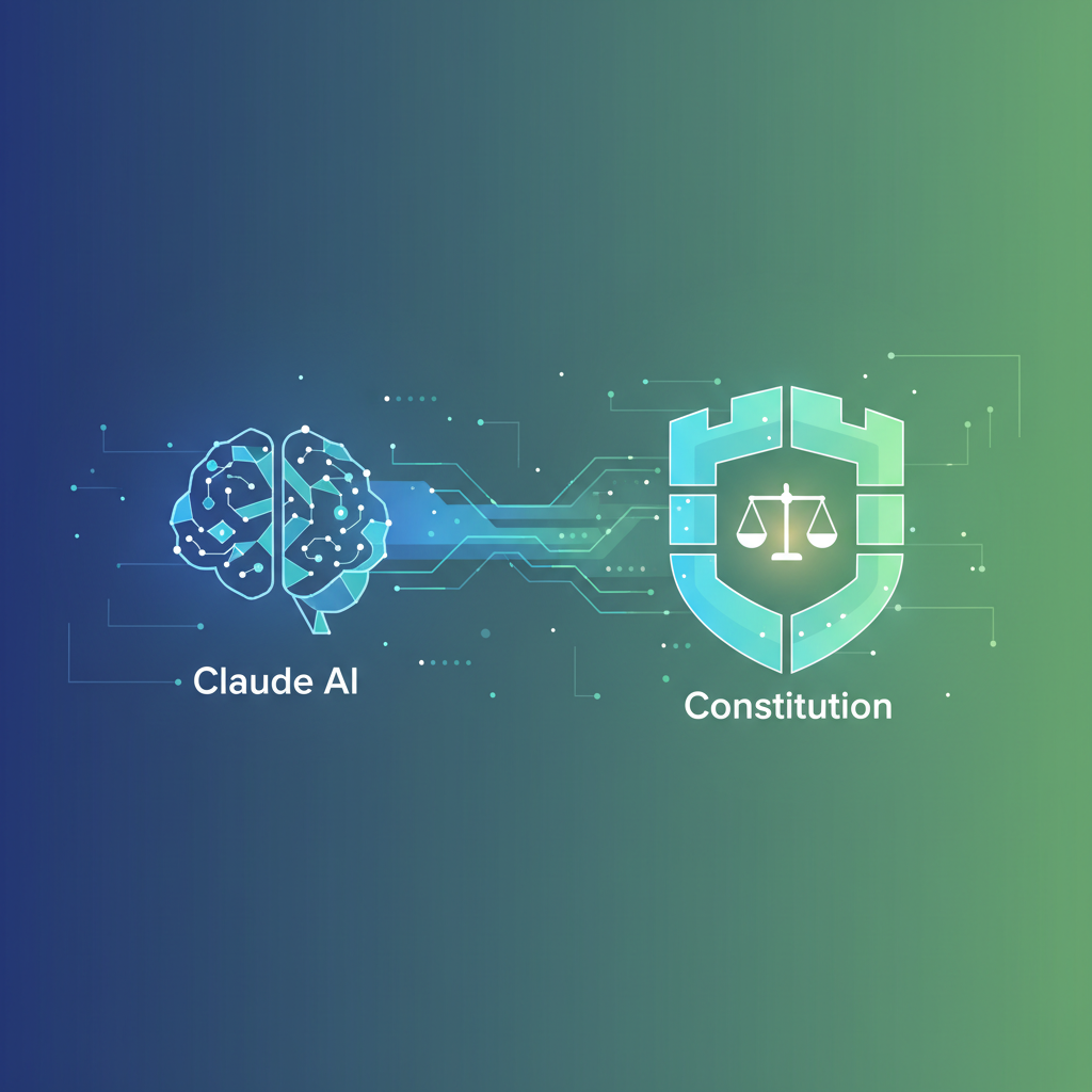 Illustration: Developing with Claude AI: A Constitution for Ethical AI - AI / Artificial Intelligence
