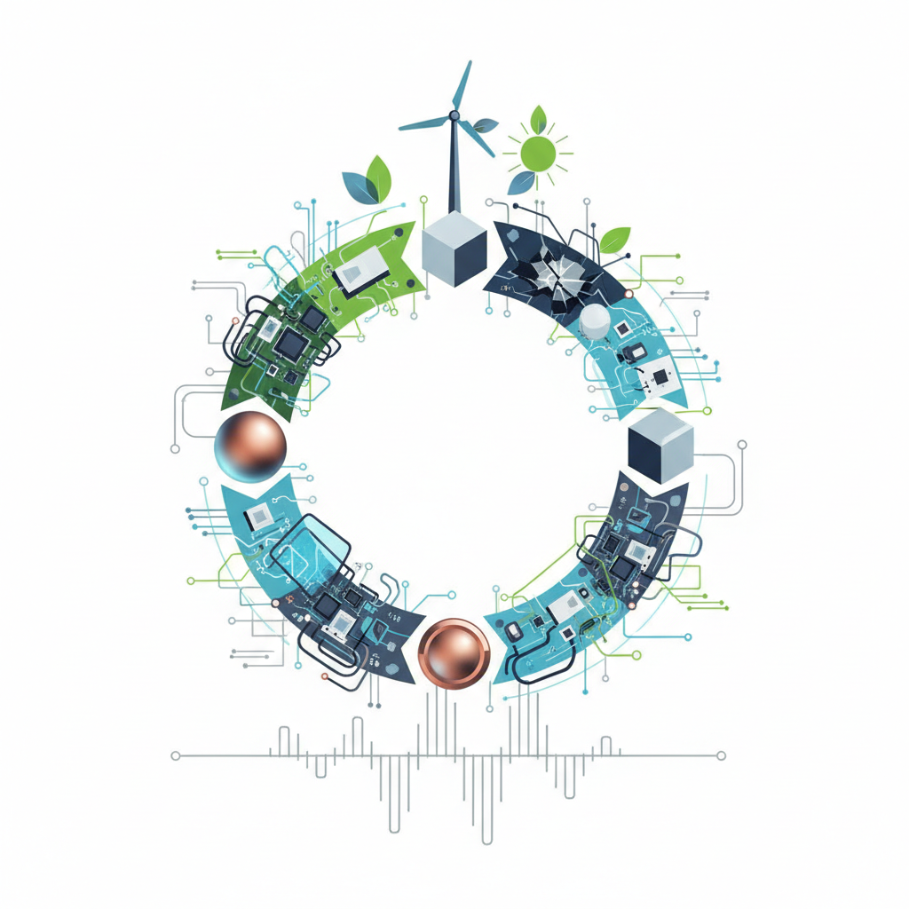 Illustration: Circular E-Waste Economy: Innovative Models Against Metal Volatility - Energy & Environment