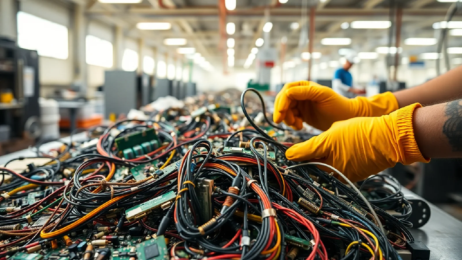 Circular E-Waste Economy: Innovative Models Against Metal Volatility