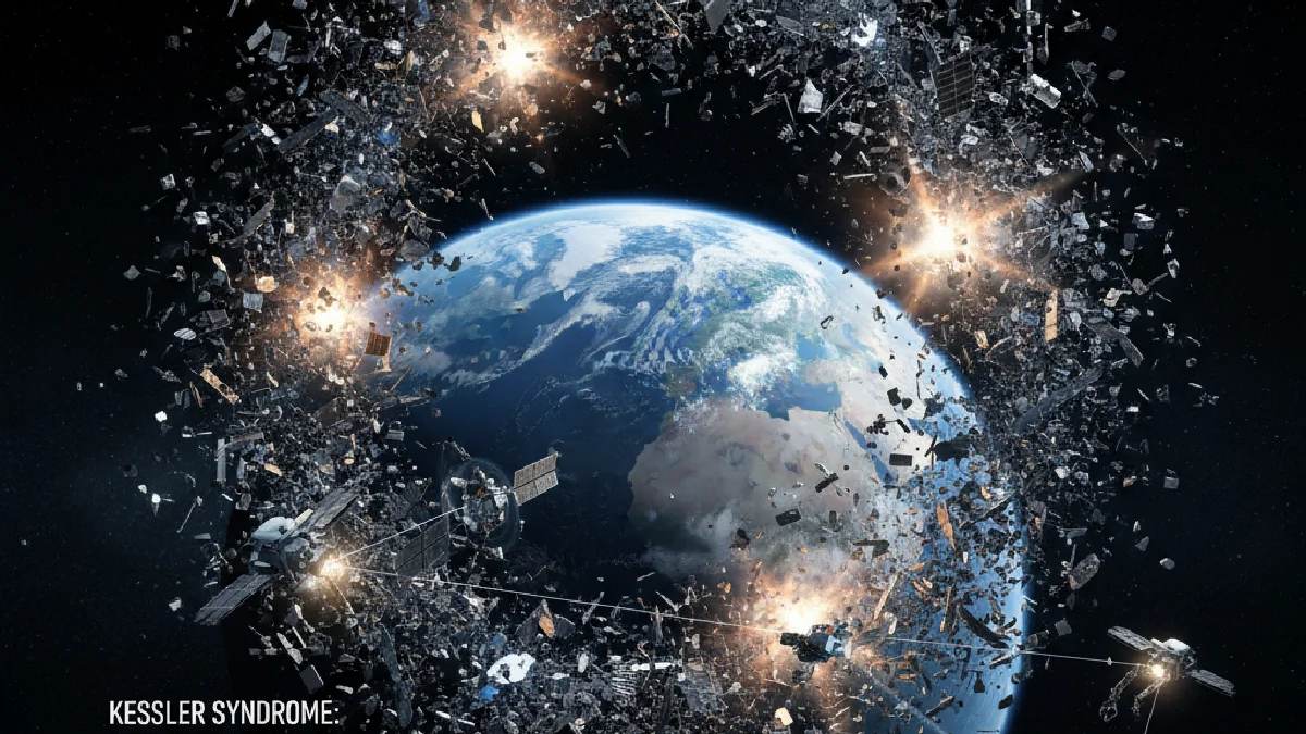 Illustration: Kessler Syndrome: active deorbit missions against space apocalypse - Space & Astronomy