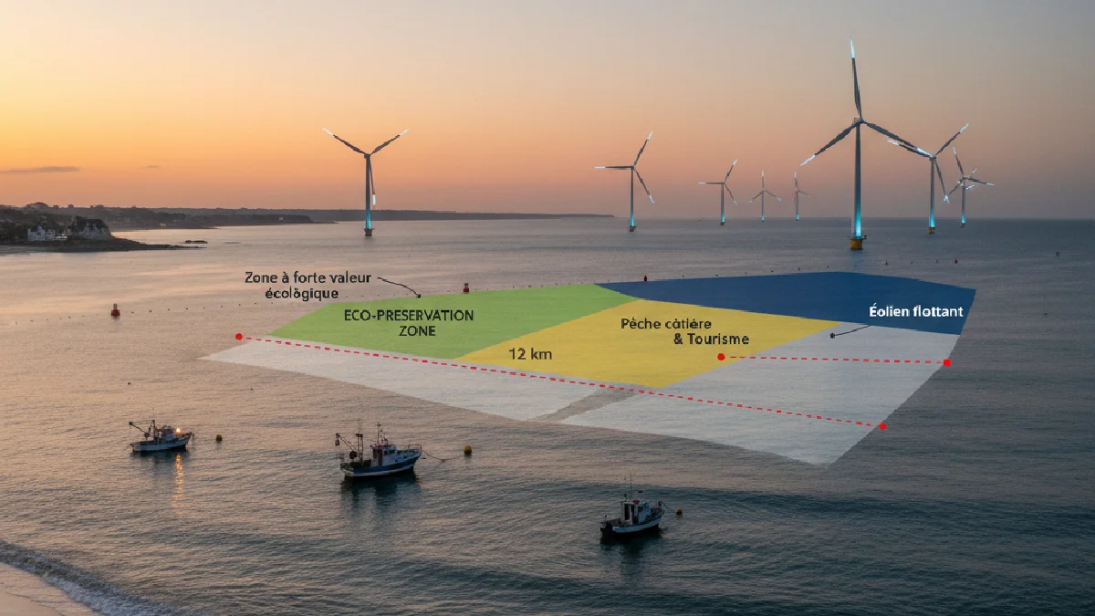 Illustration: Floating Offshore Wind: A Guide to Sustainable Installation - Energy & Environment