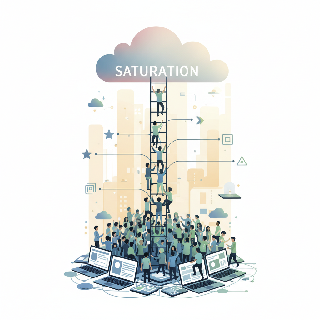 Illustration: Freelance and market saturation: 5 strategies for 2026-2027 - Business & Startups