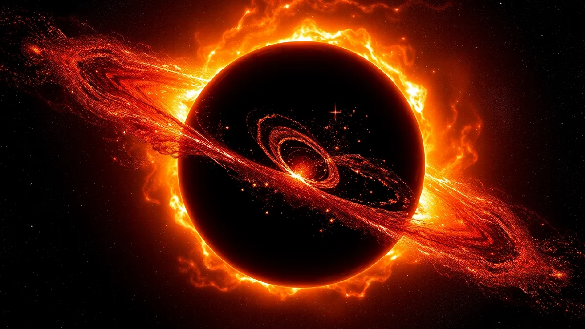 Illustration: Fusions de trous noirs massifs : une nouvelle ère pour l'astronomie - Espace & Astronomie