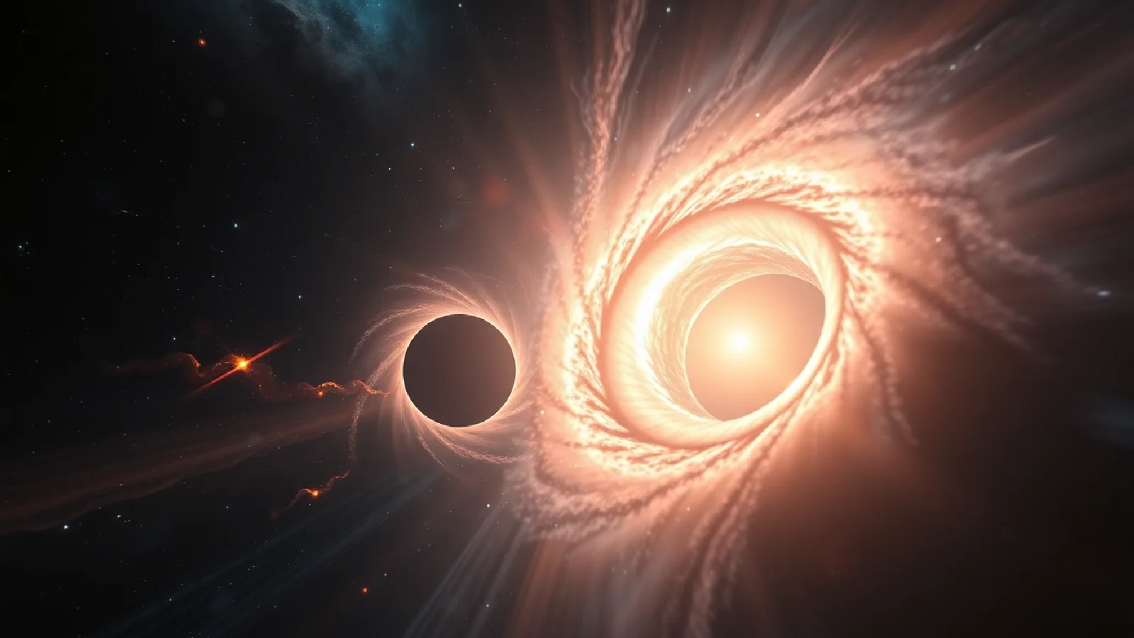 Fusions de trous noirs : naissance des géants cosmiques