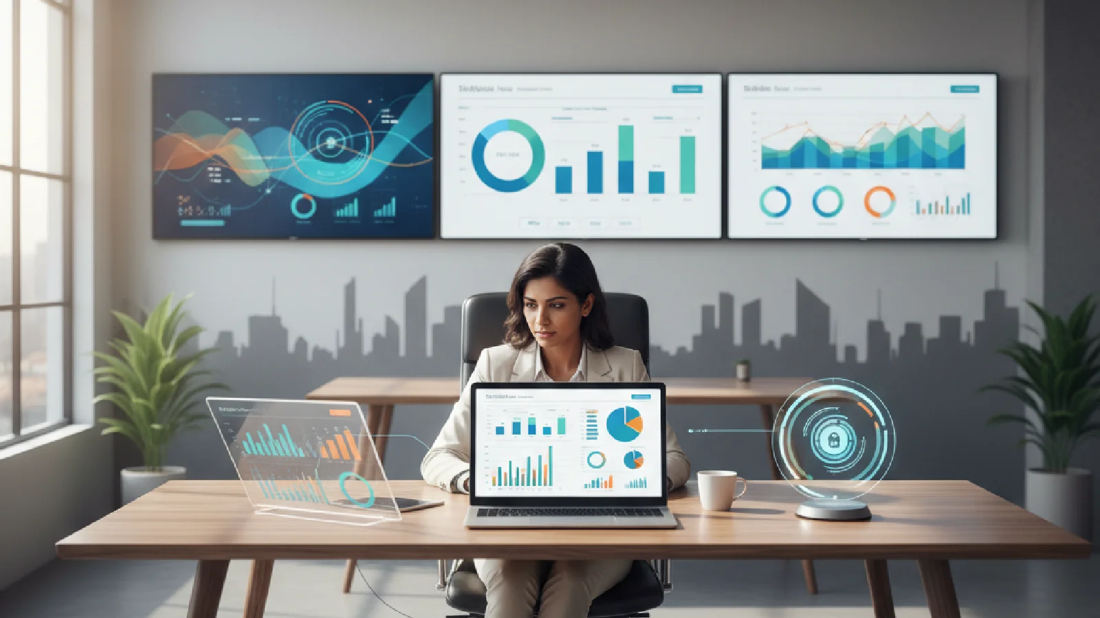Dashboard Google Analytics 4 montrant des données événementielles et des segments d'audience personnalisés