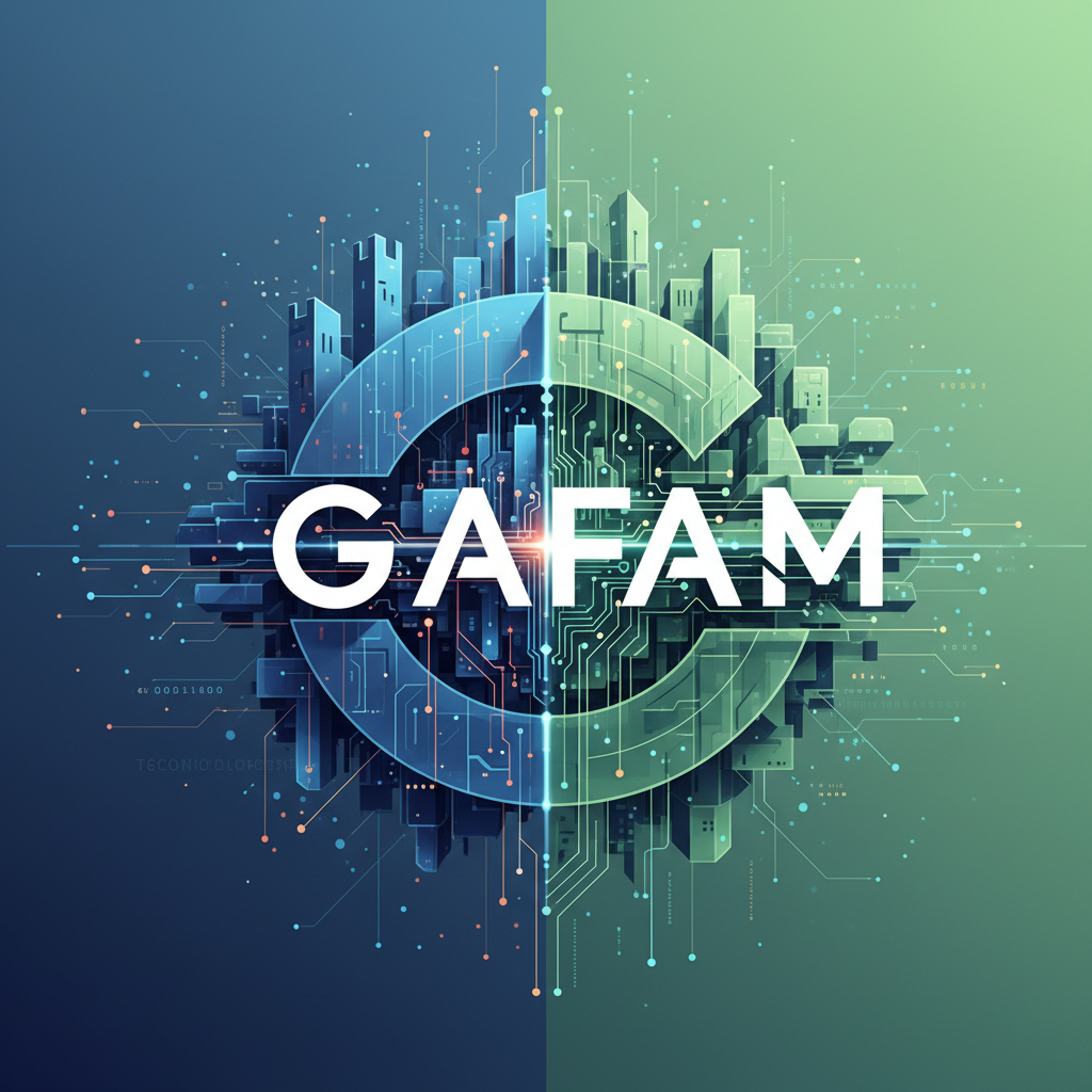 Illustration: GAFAM : Vers un modèle hybride entre contrôle et ouverture - Technologie