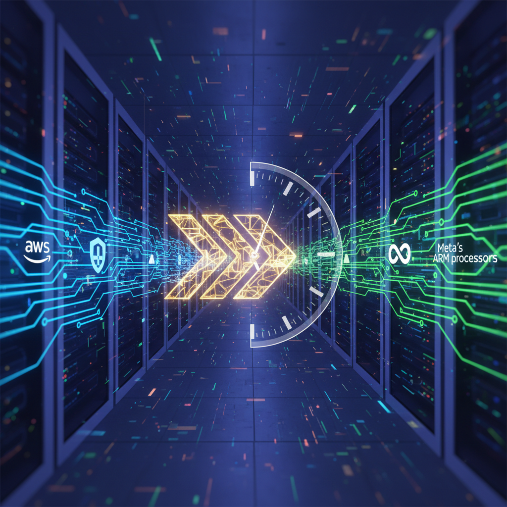 Illustration: Graviton d'AWS et Meta : l'accélération de l'ère ARM dans les datacenters - Technologie