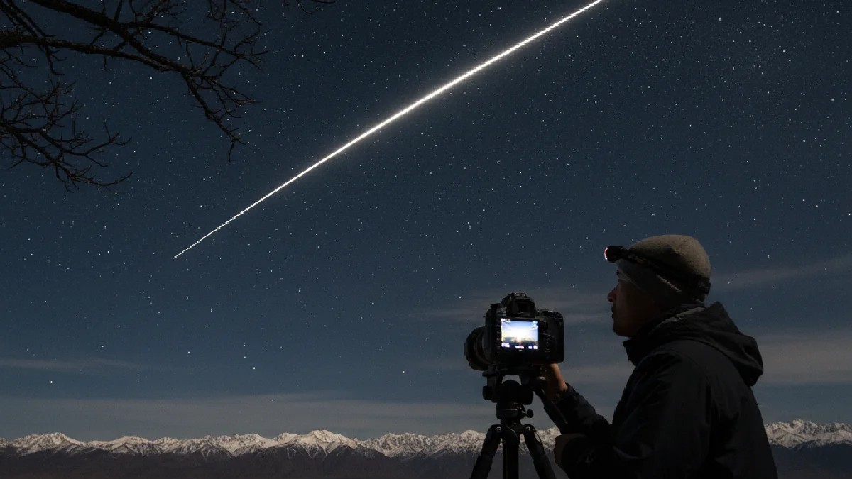 Illustration: Practical Guide to Observing the Chinese Tiangong Space Station - Space & Astronomy