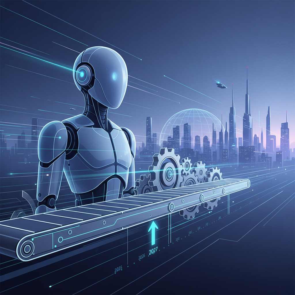 Illustration: Humanoïdes IA : la révolution industrielle de 2027 en marche - IA / Intelligence Artificielle