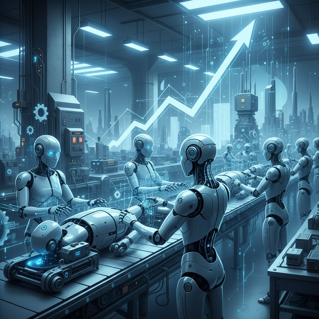 Illustration: Humanoïdes IA : la révolution industrielle de 2027 en marche - IA / Intelligence Artficielle