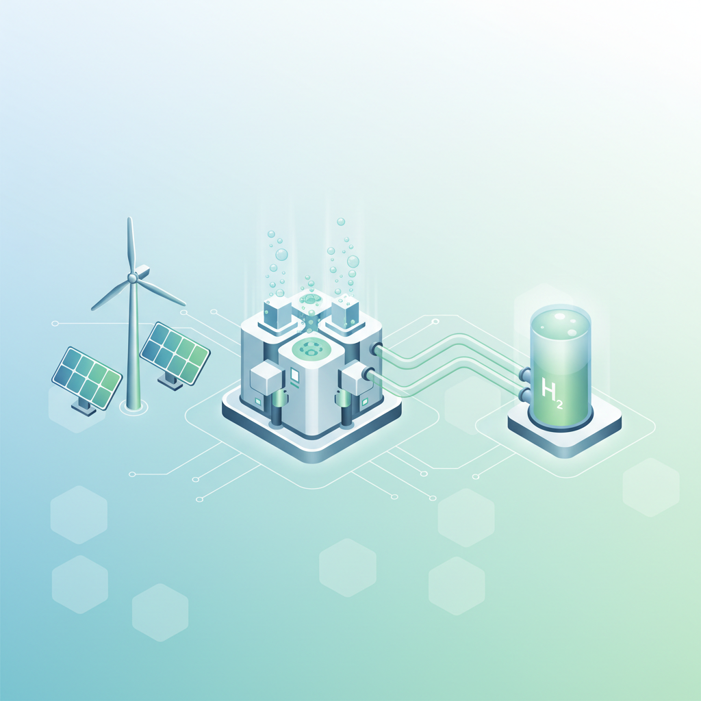 Illustration: Green Hydrogen 2026: Innovative Materials and High-Performance Electrolyzers - Energy & Environment