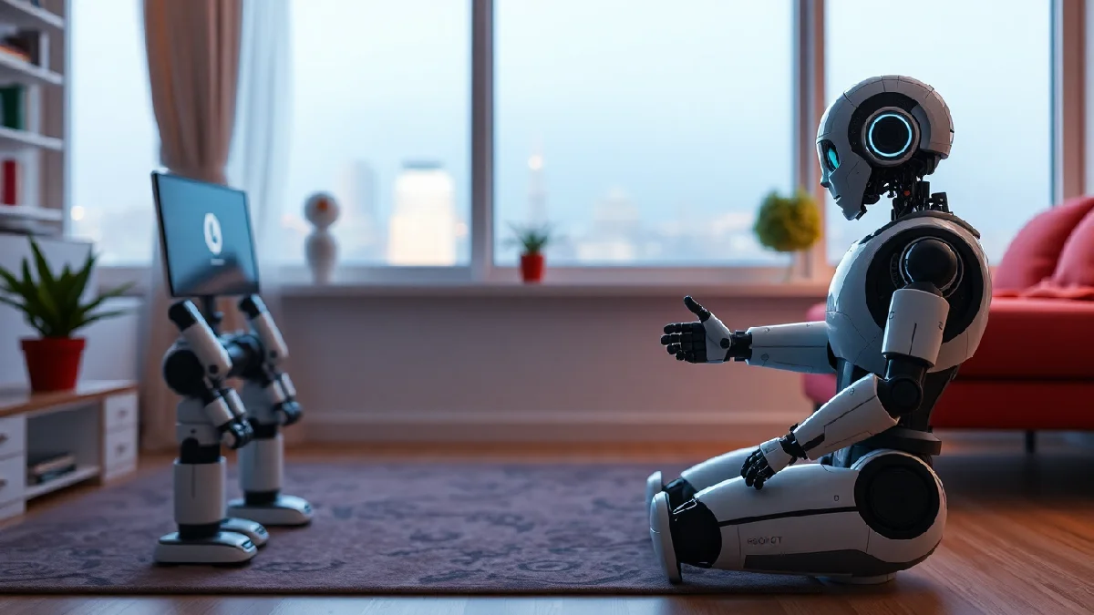 Illustration: Les Premiers Robots Assistants à Domicile : Une Révolution Quotidienne - Technologie