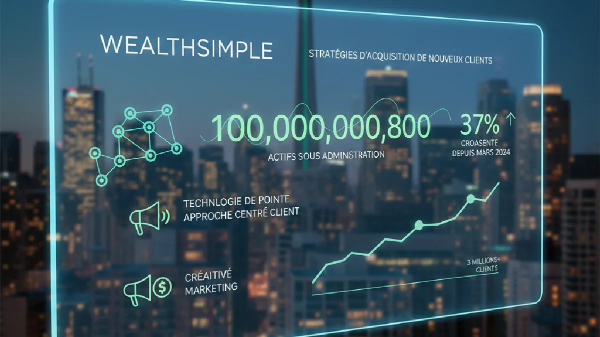 Illustration: Wealthsimple: New Client Acquisition Strategies - Finance & Investment