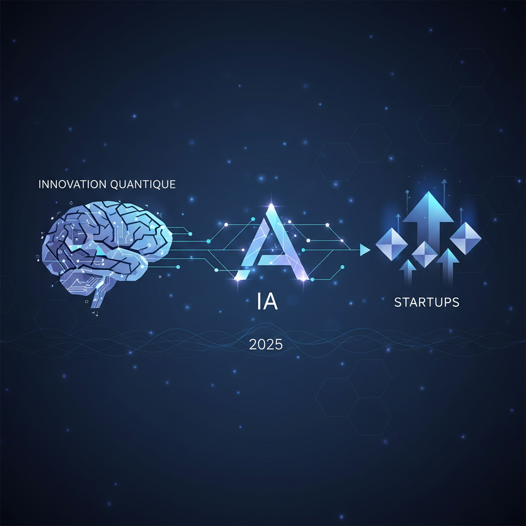 Illustration: Quantum Innovation and AI: The Role of Startups in 2025 - Science & Recherches