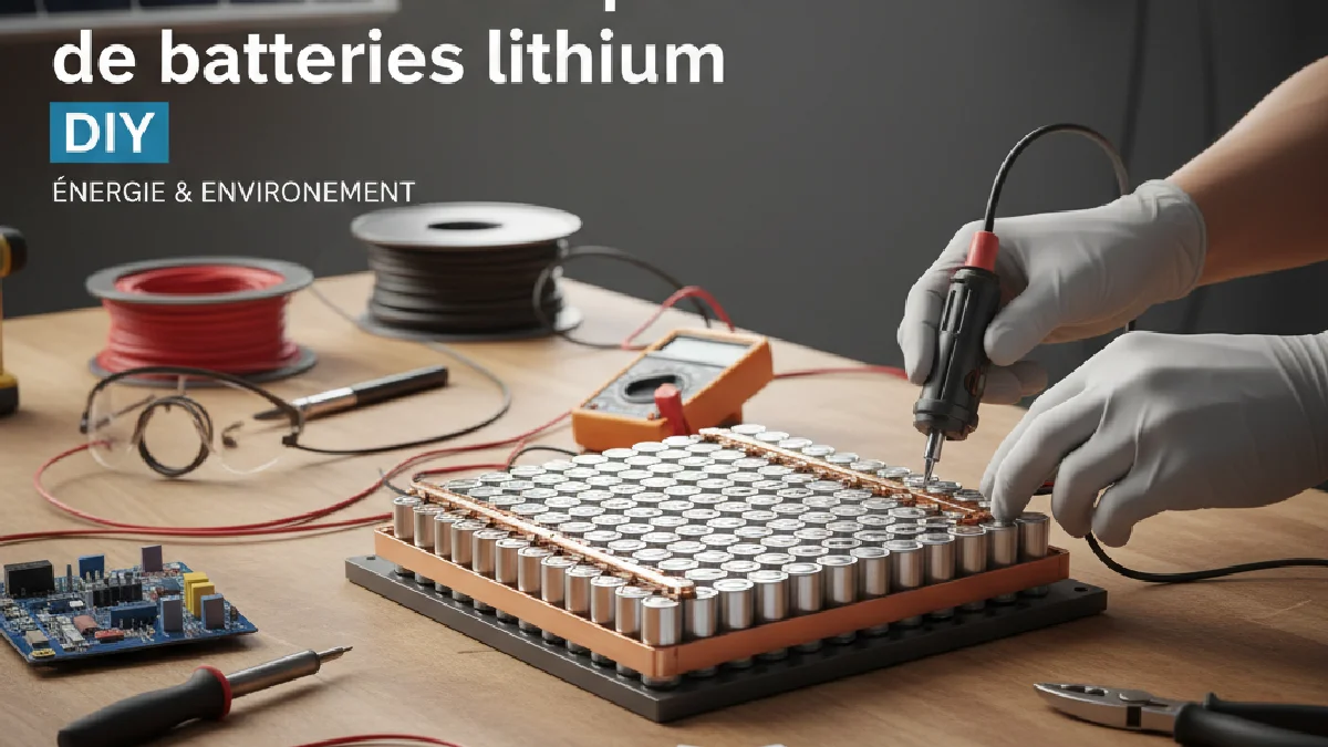 Illustration: Assembling Your Lithium Battery Pack: The Complete DIY Guide - Energy & Environment