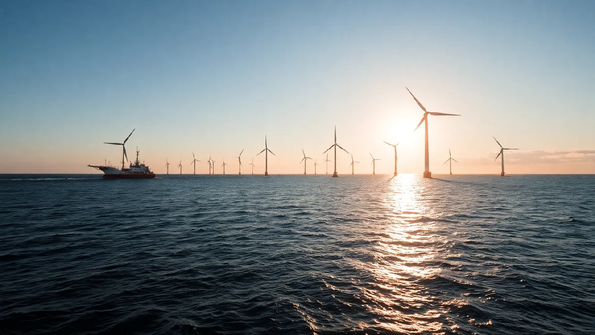 Illustration: Floating vs. Fixed Offshore Wind: What's the Energy Future? - Energy & Environment