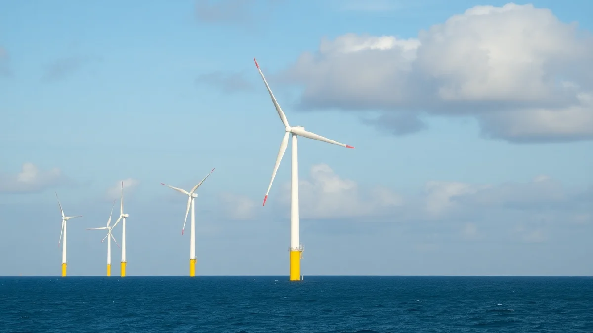 Illustration: Floating vs. Fixed Offshore Wind: What's the Energy Future? - Energy & Environment
