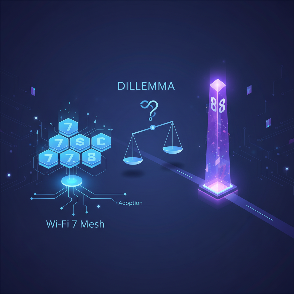 Illustration: Wi-Fi 7 Mesh vs Wi-Fi 8: Le dilemme de l'adoption face à l'avenir - Technologie