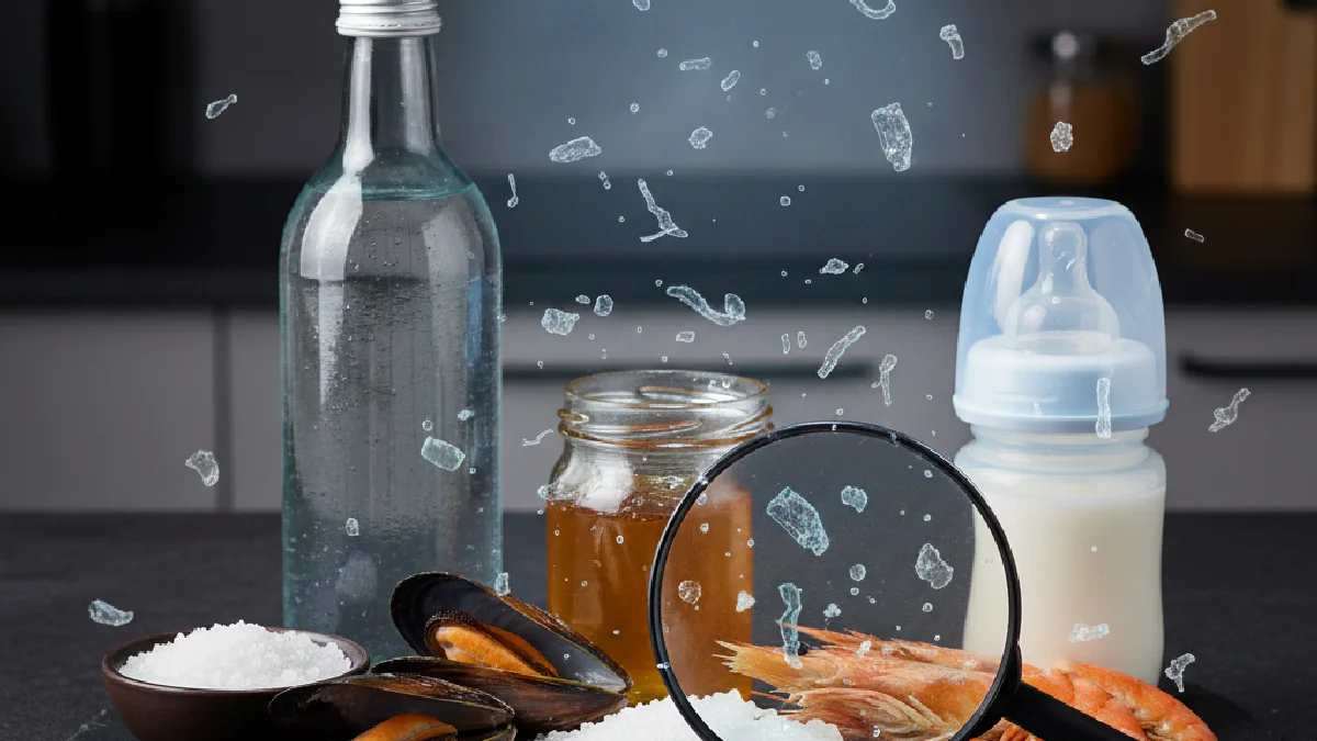 Illustration: Microplastiques: au-delà des océans, la menace alimentaire - Science & Recherches