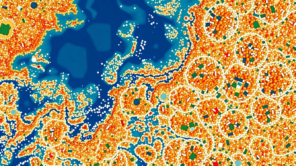 Illustration: Oceanic Microplastics: Interactive Mapping Guide - Energy & Environment