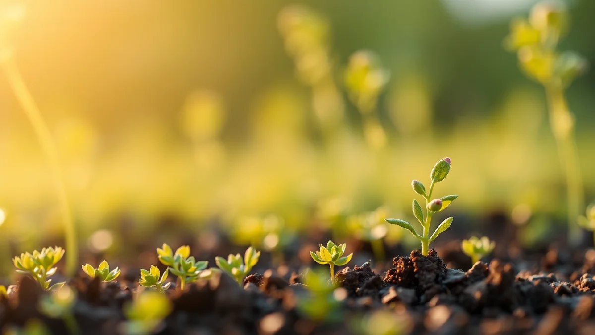 Illustration: Nanotechnologies et bactéries : révolution de l'agriculture durable - Science & Recherches
