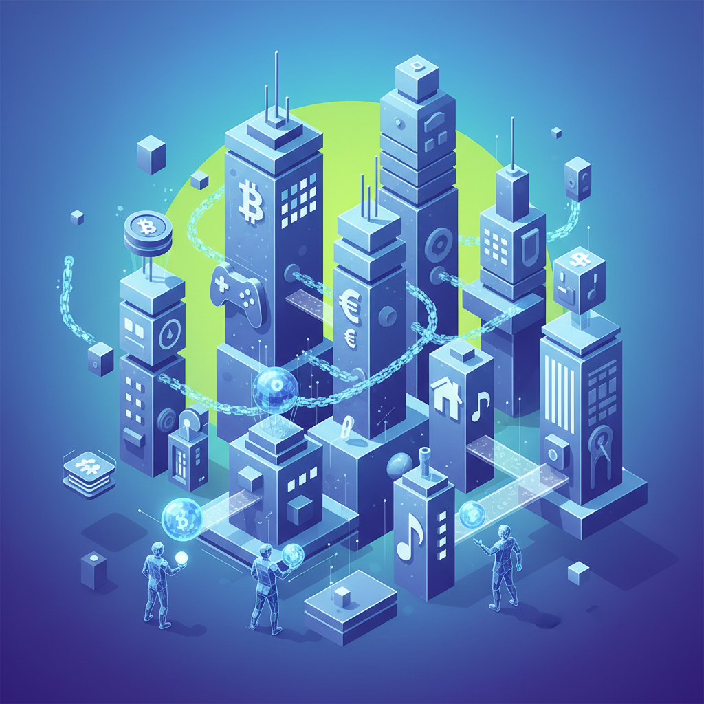 Illustration: NFTs 2025 : Jeux, immobilier, divertissement révolutionnent le marché - Crypto & Blockchain