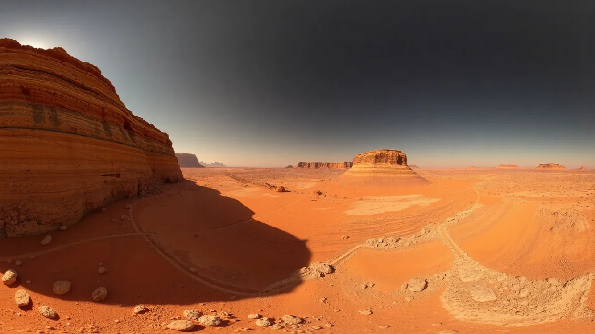 Illustration: Panoramas martiens : Curiosity et Perseverance révèlent Mars - Espace & Astronomie
