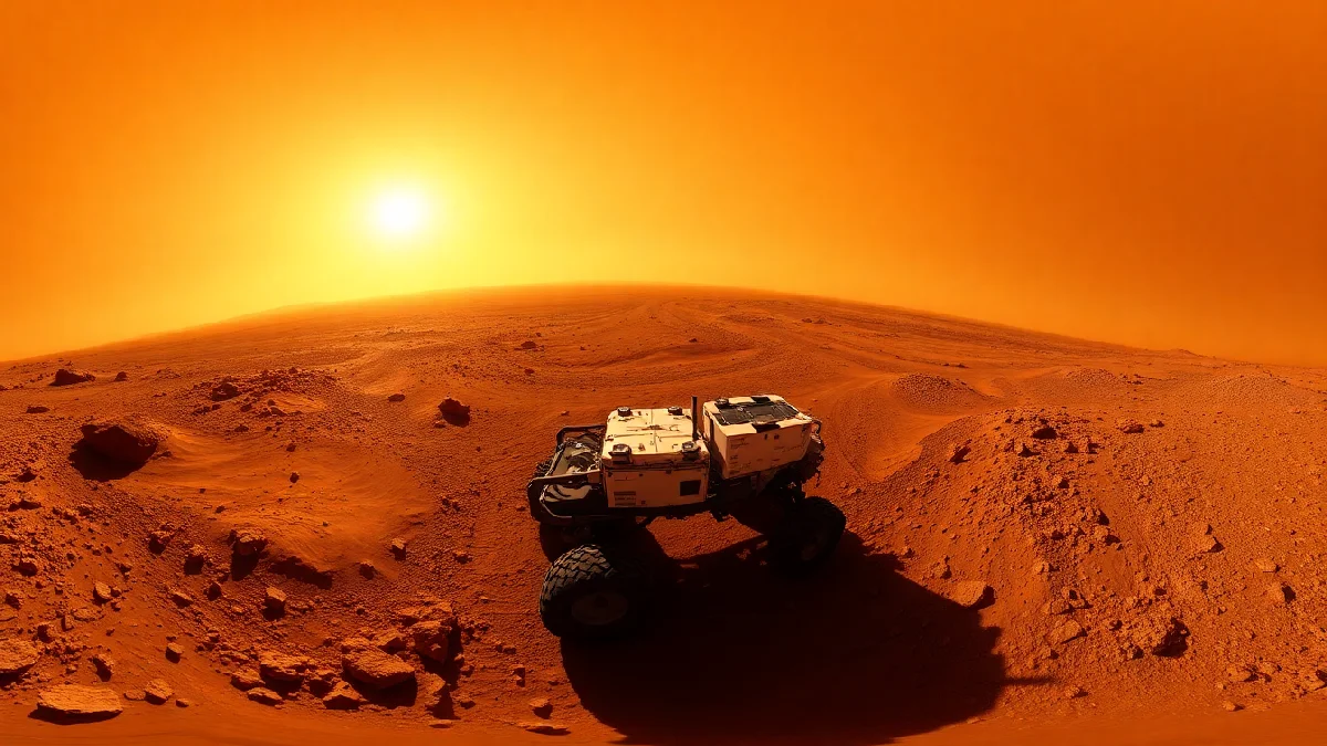Illustration: Panoramas martiens : Curiosity et Perseverance révèlent Mars - Espace & Astronomie