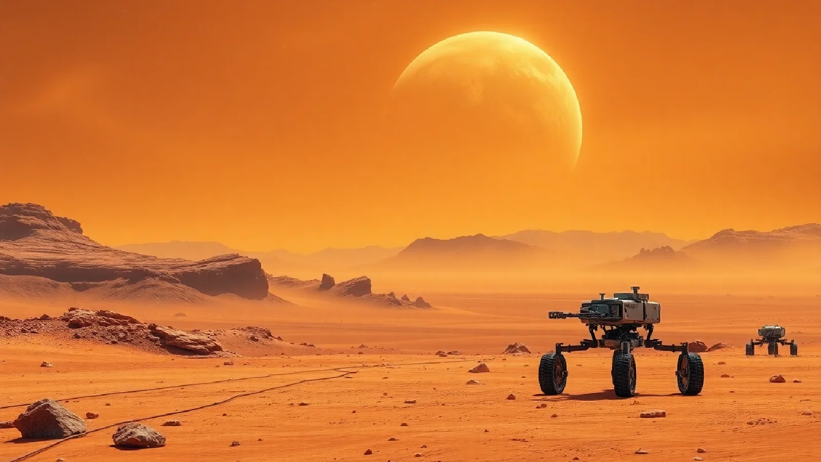 Panoramas martiens : Curiosity et Perseverance révèlent Mars