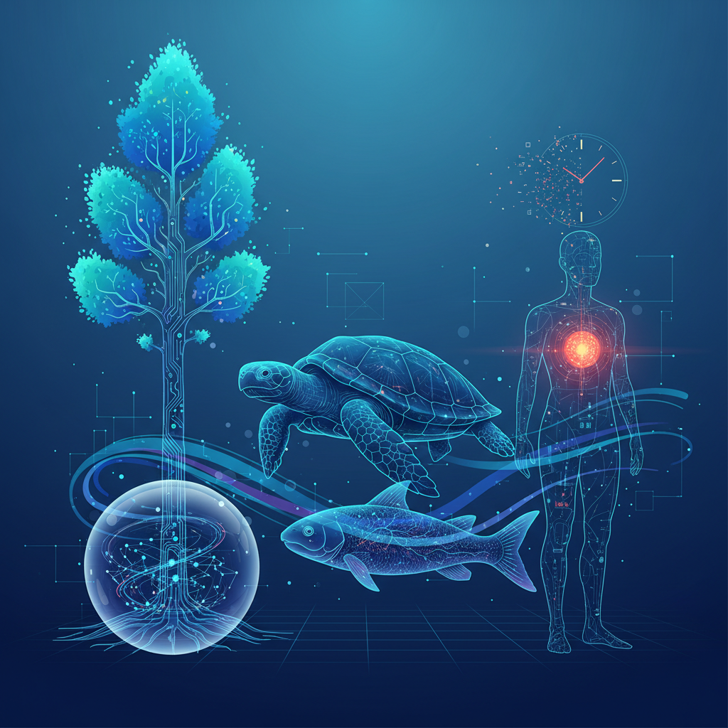 Illustration: Pourquoi certaines espèces vivent 200 ans et pas l'humain - Science & Recherches