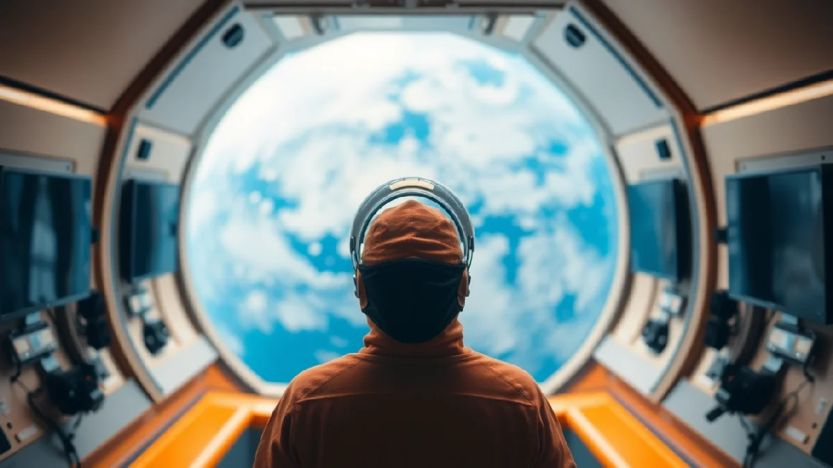 Illustration: Préparer un vol spatial européen post-ISS : le parcours Pesquet - Espace & Astronomie